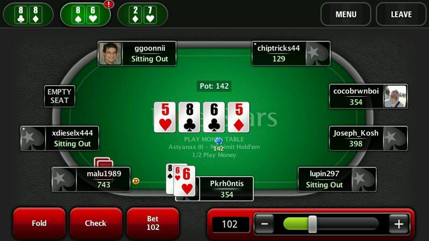 pokerstars казино на реальные деньги для андроида